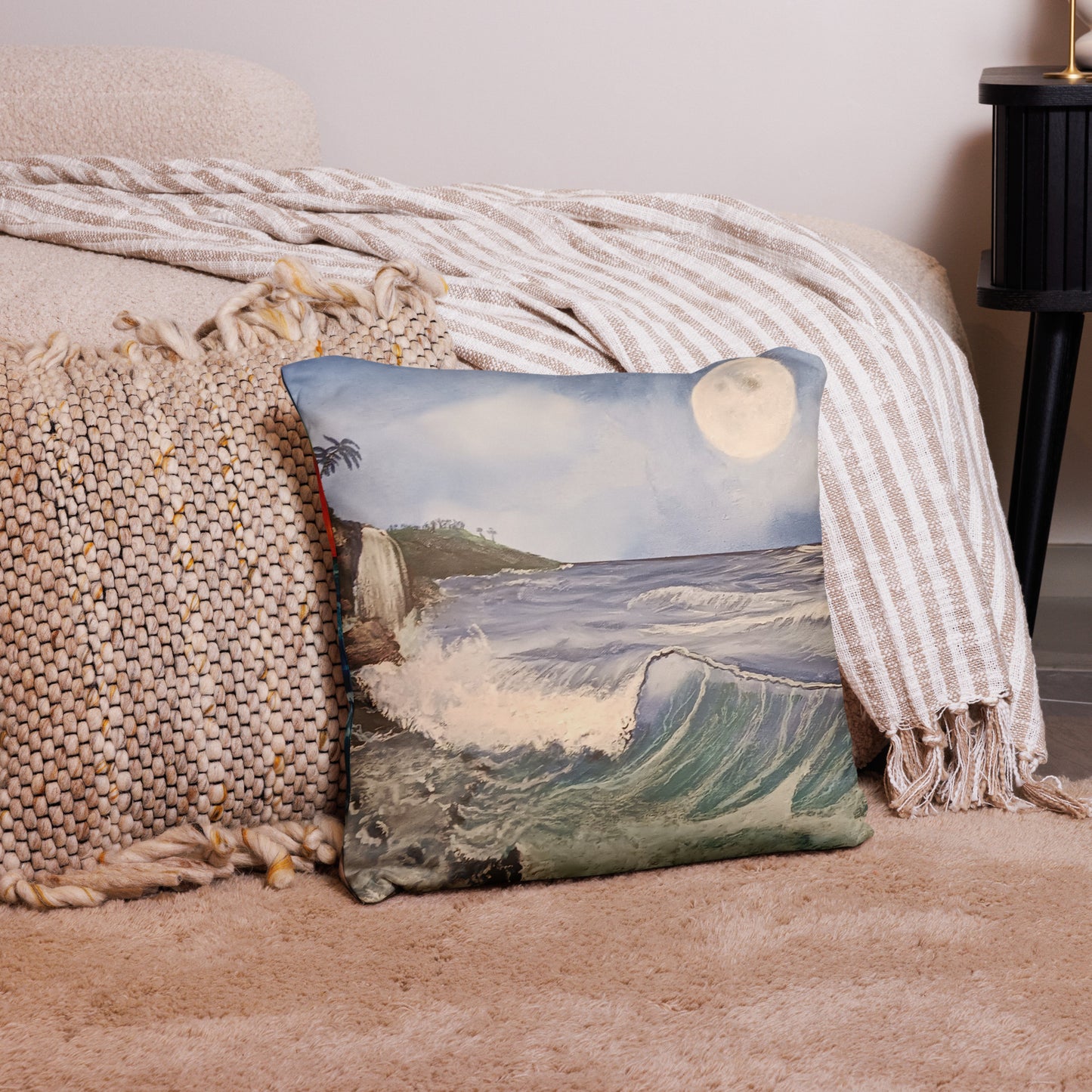 "Seascapes" by D. Gailey - Basic Pillow