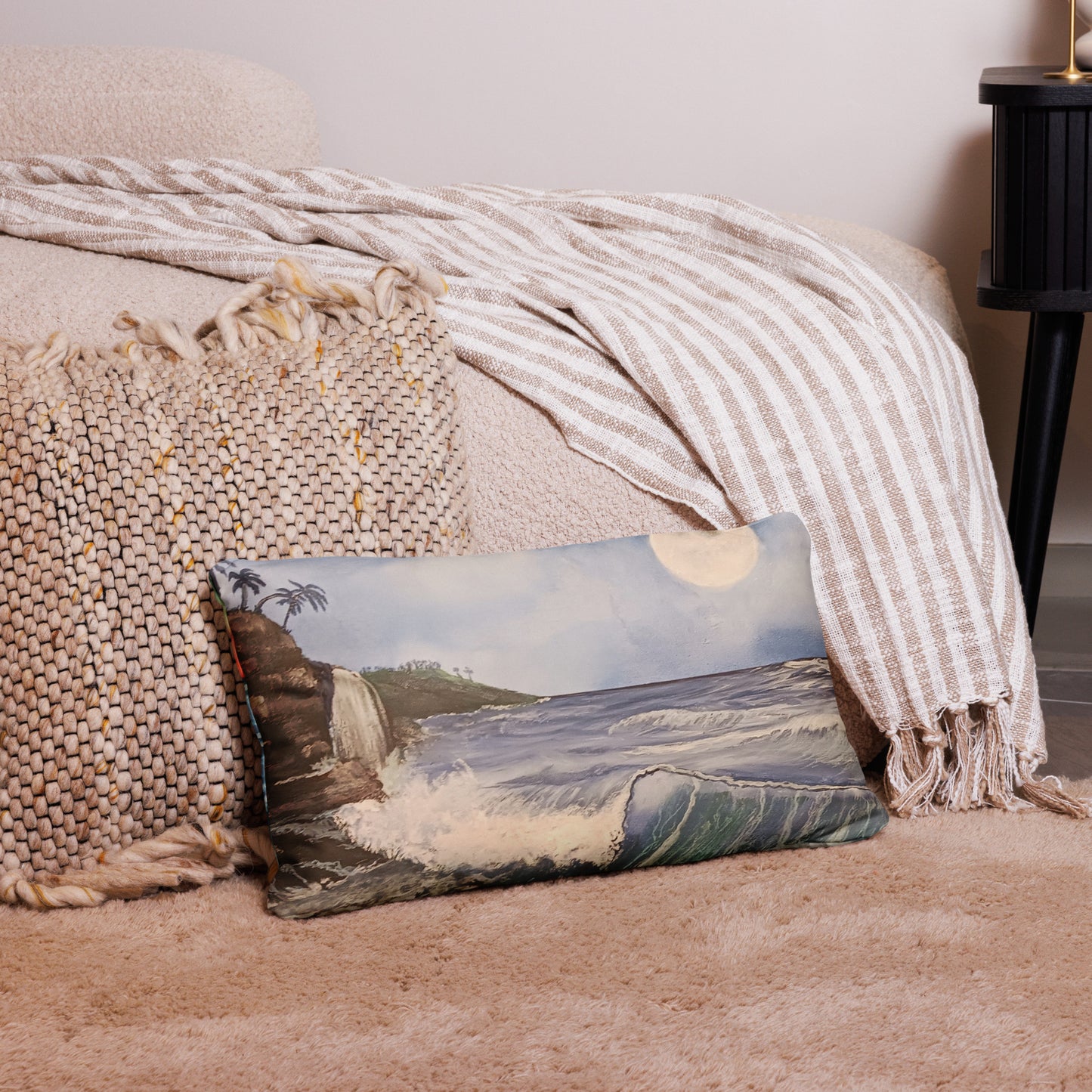 "Seascapes" by D. Gailey - Basic Pillow