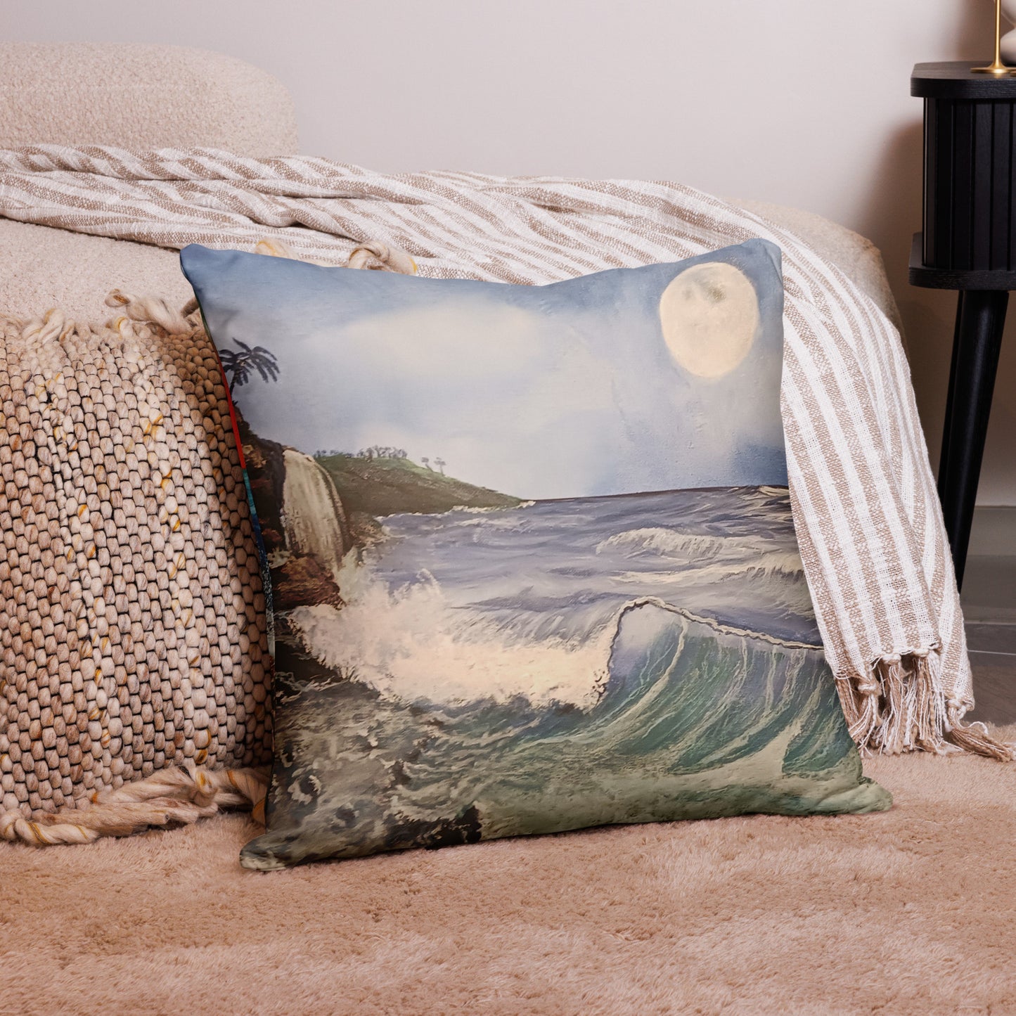 "Seascapes" by D. Gailey - Basic Pillow