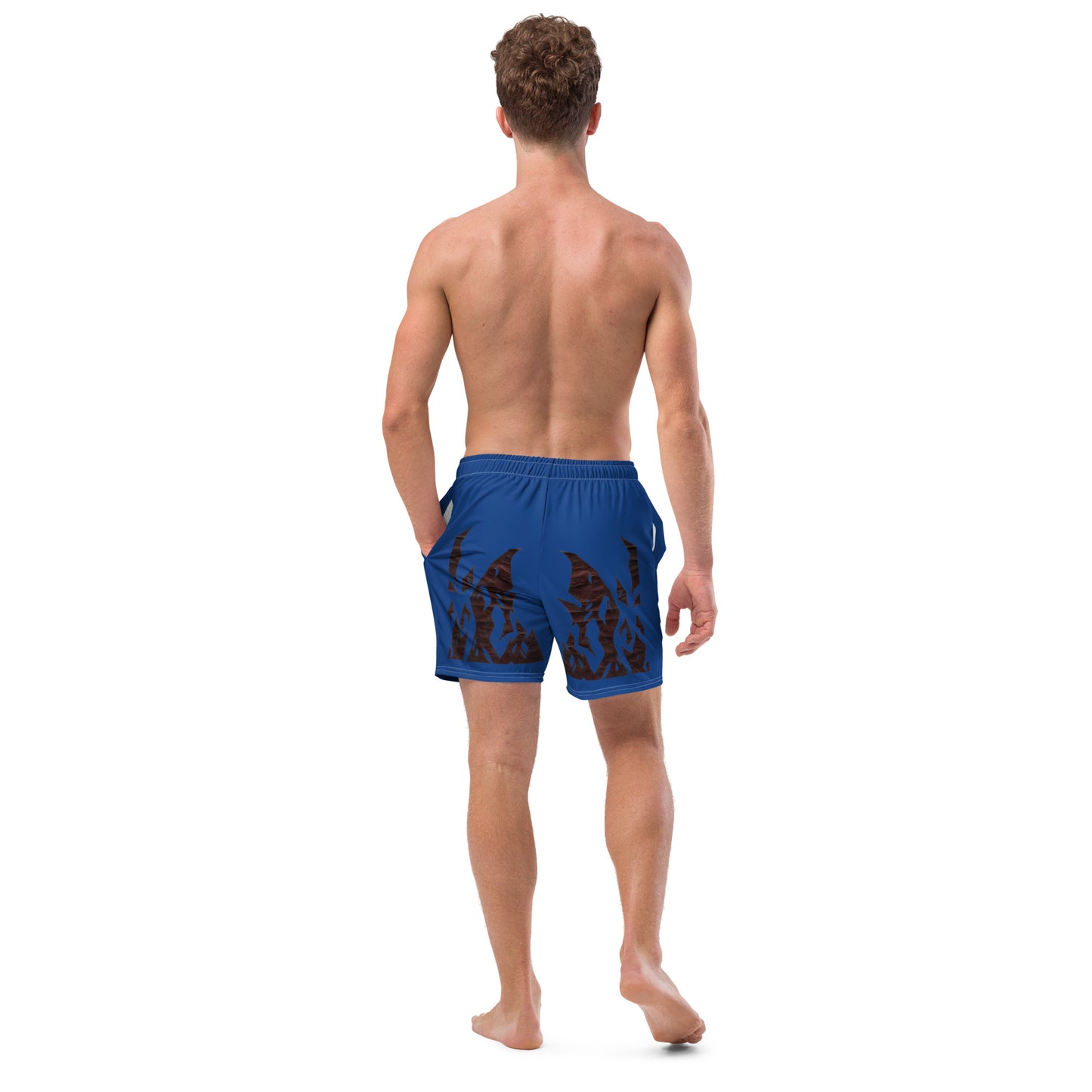 "Number 11" by R. PIttman - Men's swim trunks