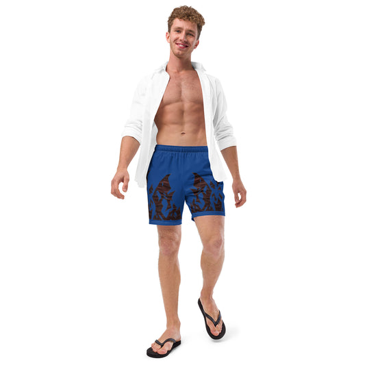 "Number 11" by R. PIttman - Men's swim trunks