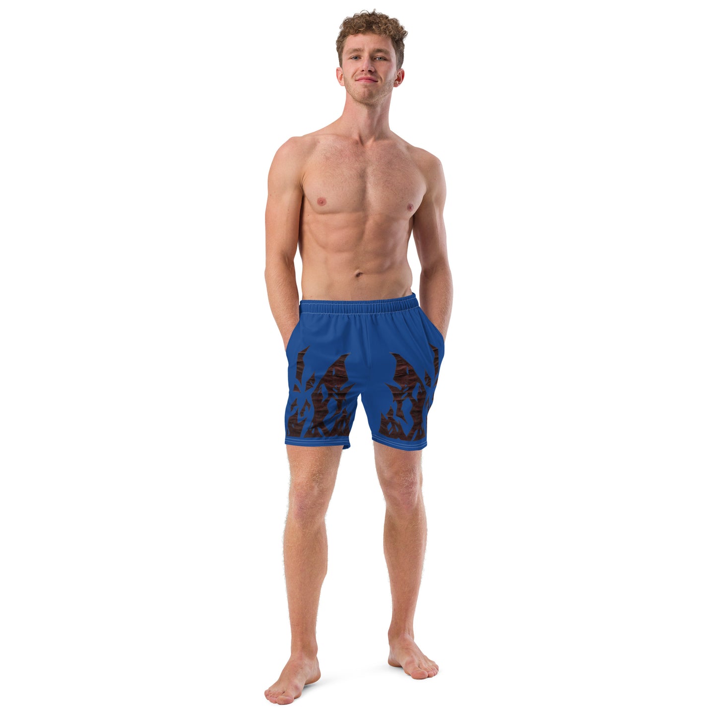 "Number 11" by R. PIttman - Men's swim trunks