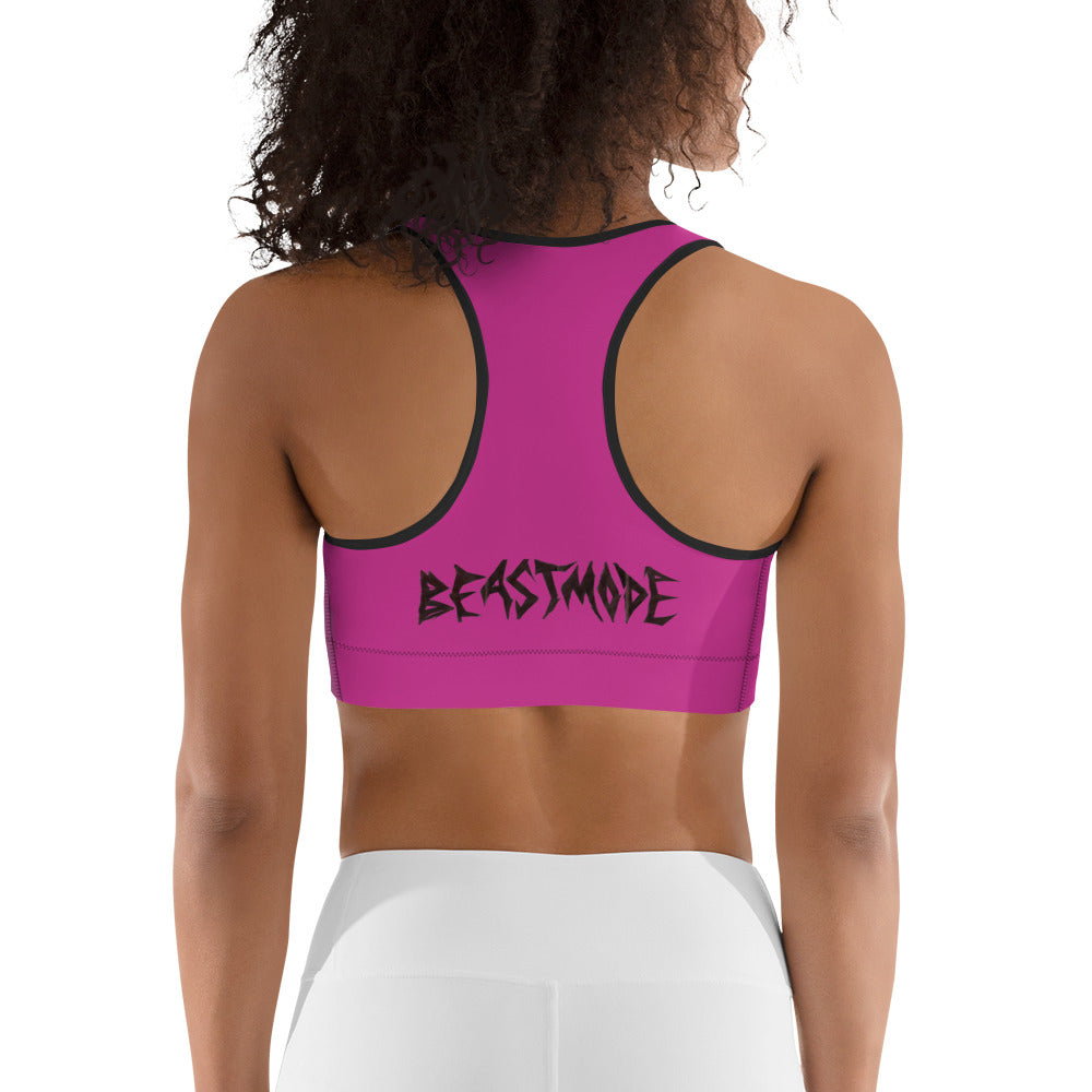 "Strength/Beastmode" by R. Pittman - Sports bra