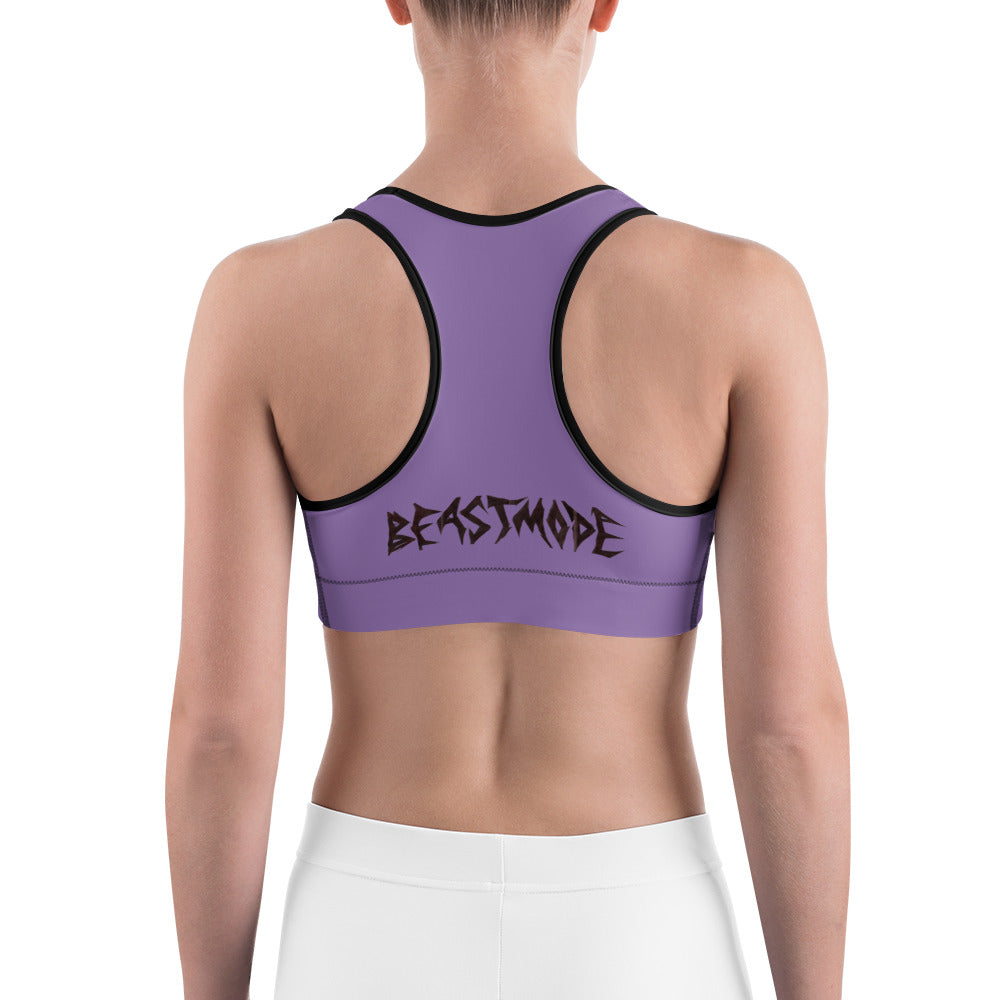 "Discipline/Beastmode" by R. Pittman - Sports bra