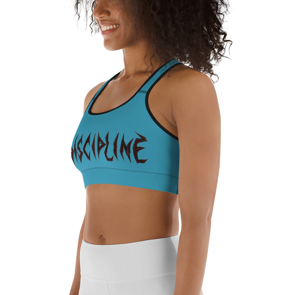 "Discipline/Beastmode" by R. Pittman - Sports bra