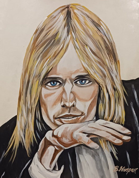 "Tom Petty The Best of Everything" (Original) by Bednago Harper