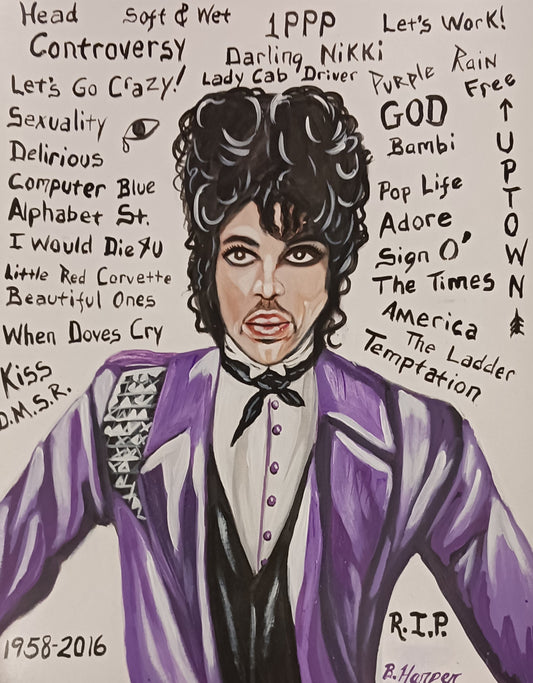 "Prince Controversy!" (Original) by Bednago Harper