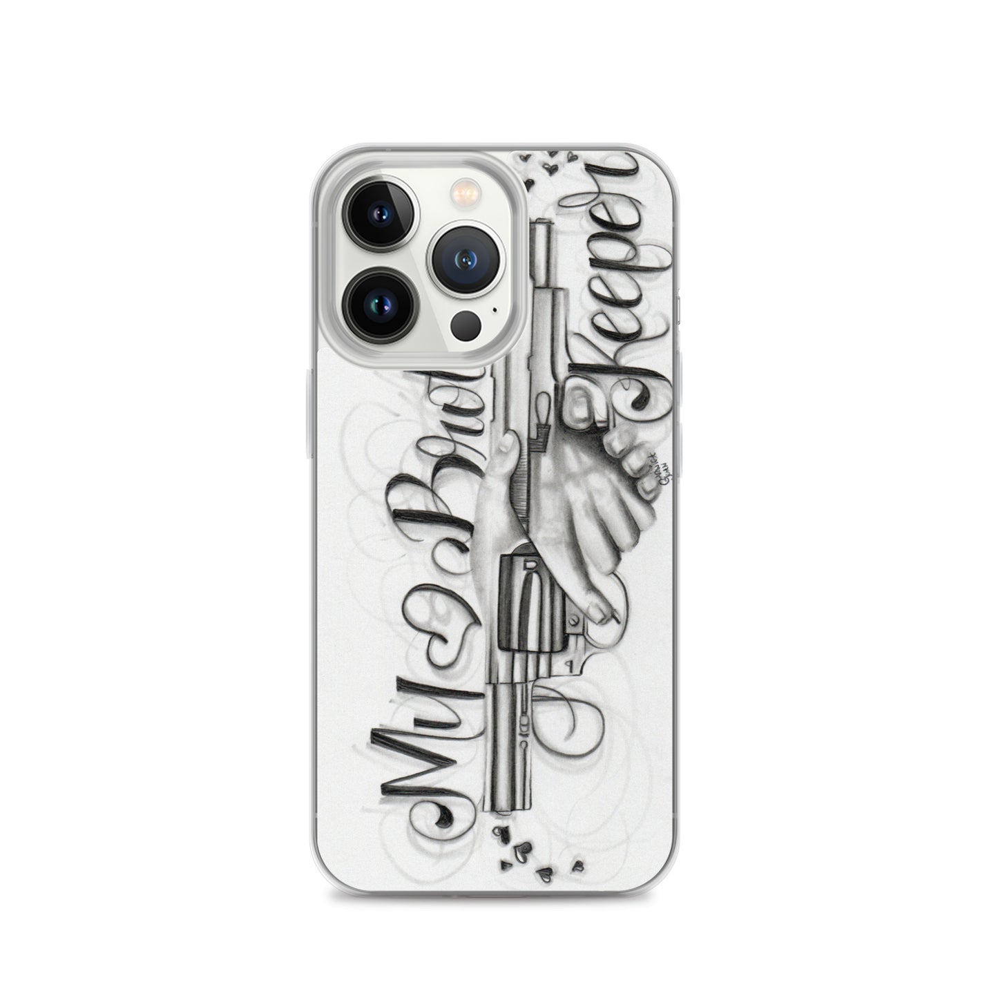 "My Brother's Keeper" by J. Garnica - iPhone Case