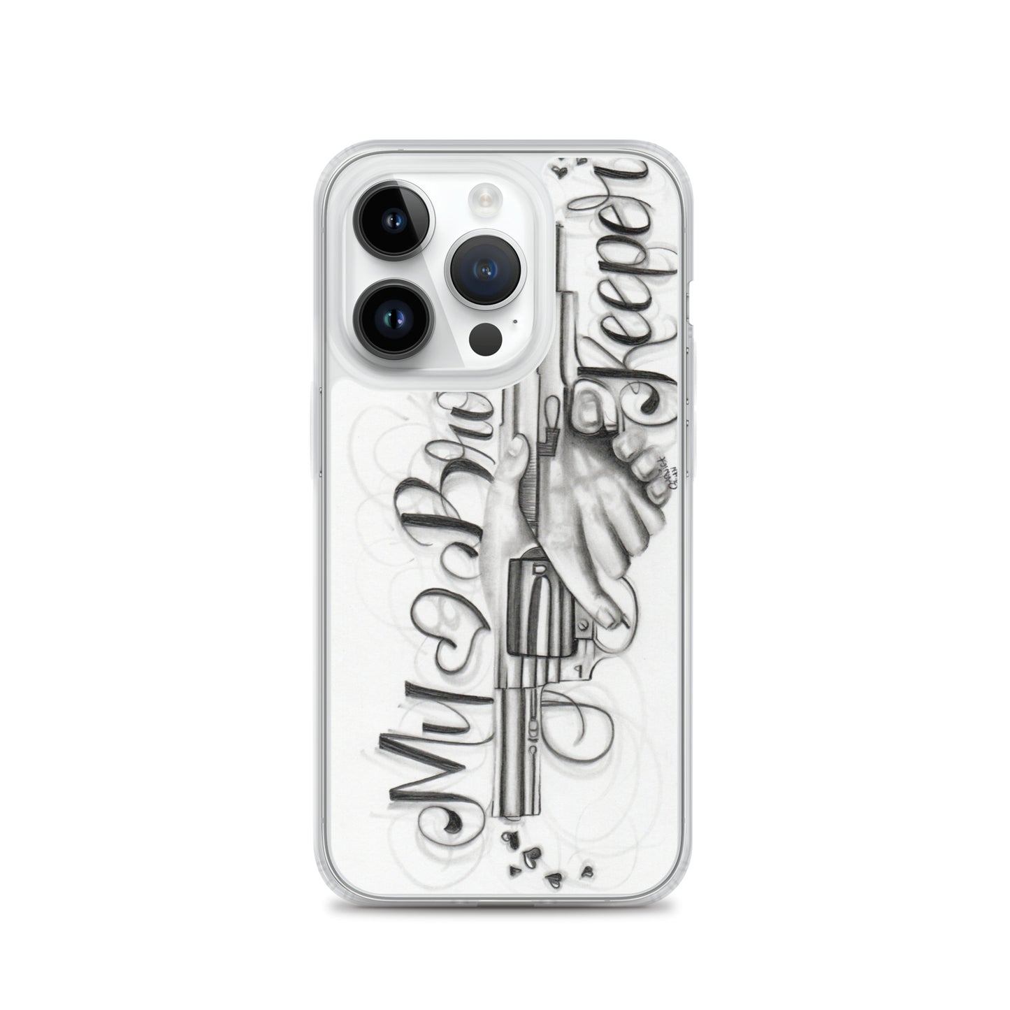 "My Brother's Keeper" by J. Garnica - iPhone Case