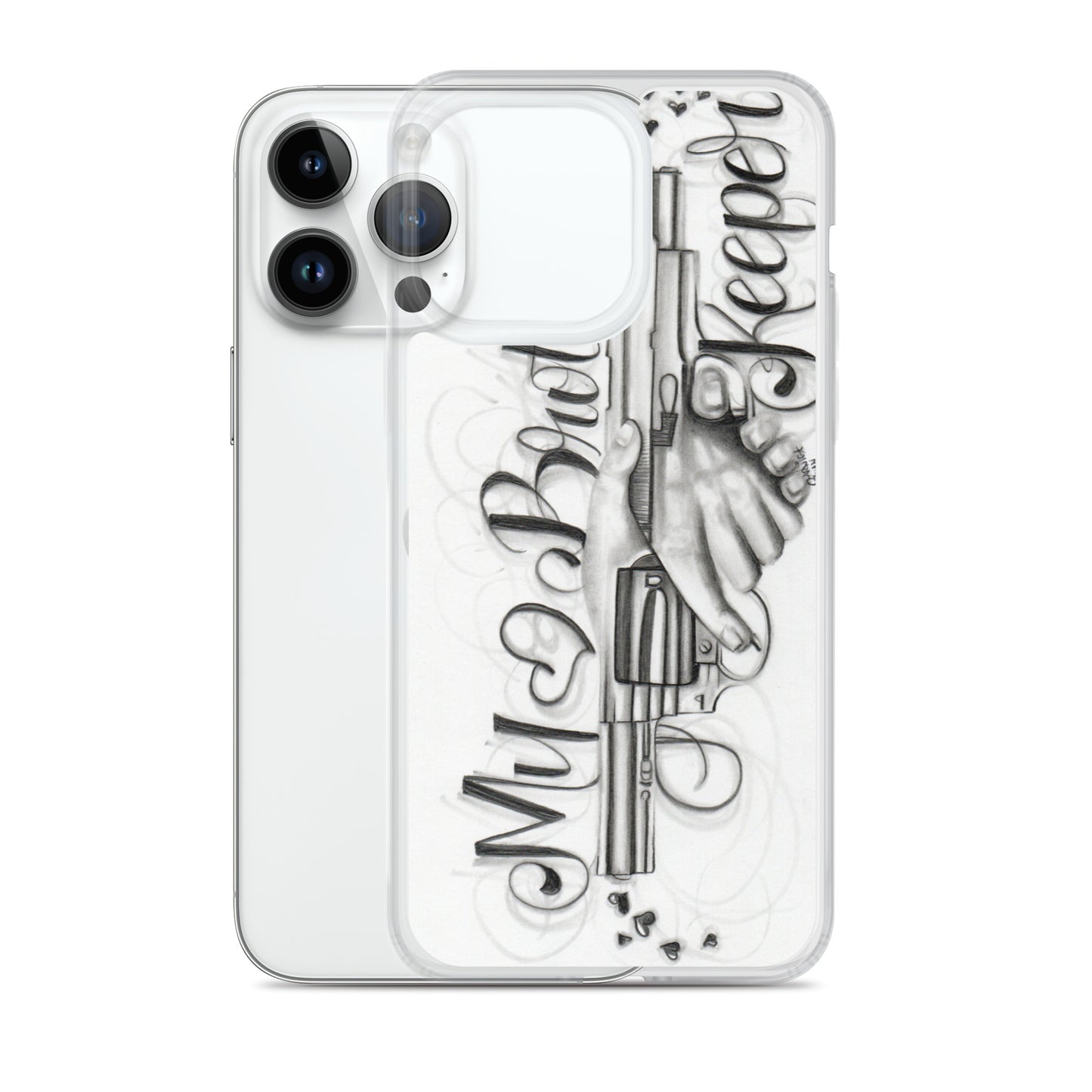 "My Brother's Keeper" by J. Garnica - iPhone Case